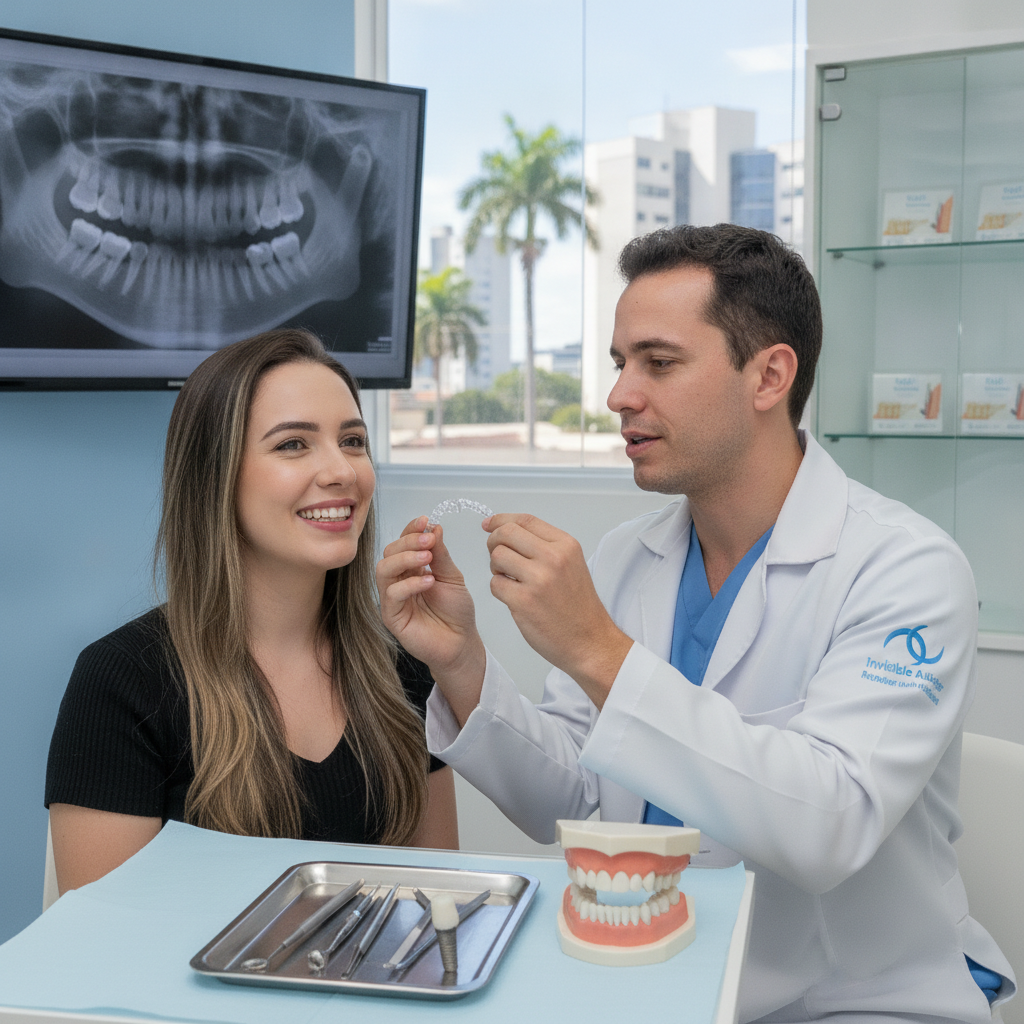 Aparelho Invisível para Dentes Tortos em Campo Grande