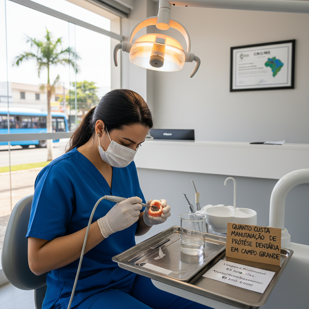 Como Cuidar de Prótese Dentária em Campo Grande