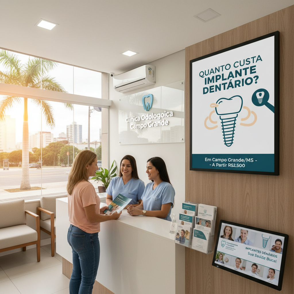 Como Funciona Implante Dentário em Campo Grande: Guia 2024