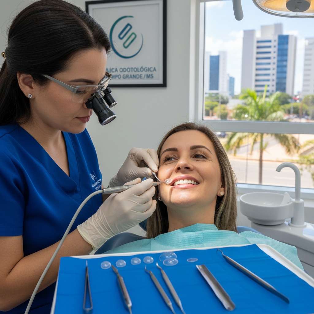Como Funciona Lente de Contato Dental em Campo Grande