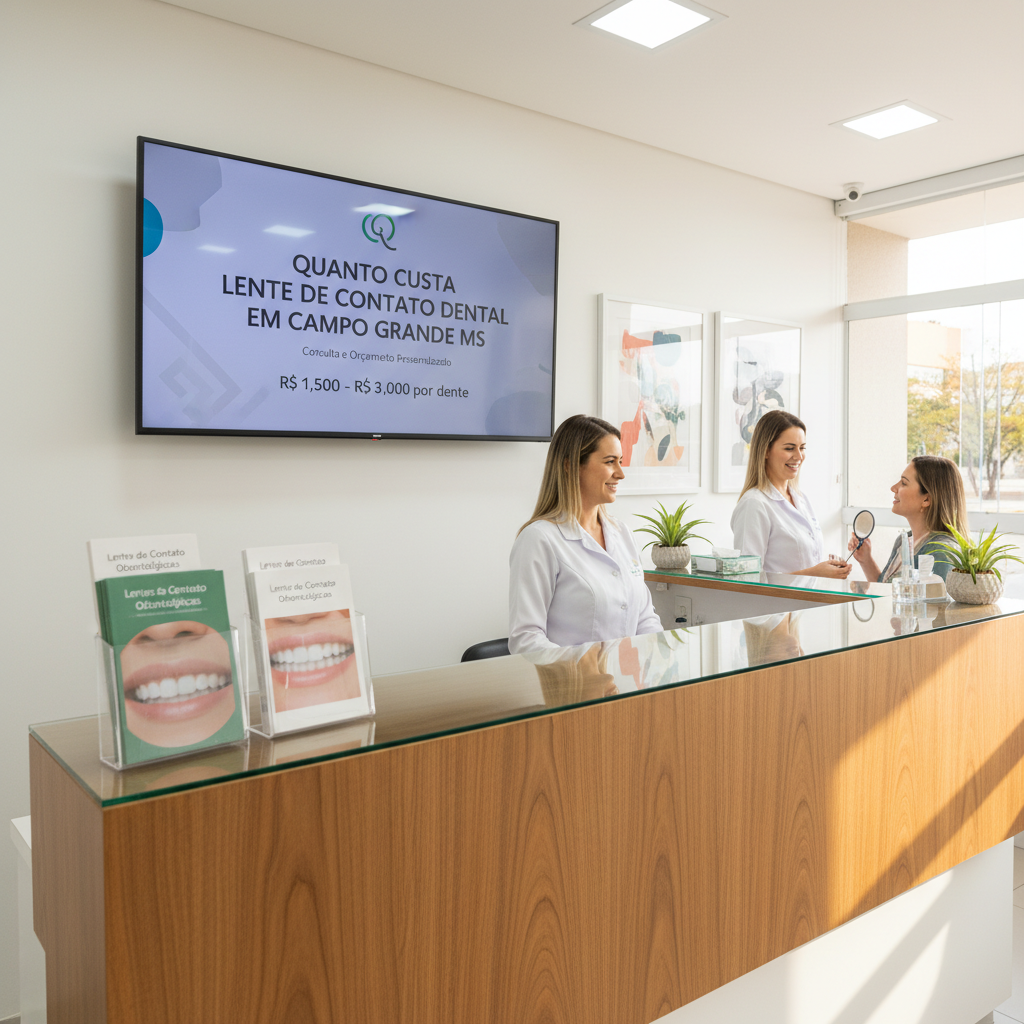 Como Funciona Lente de Contato Dental em Campo Grande