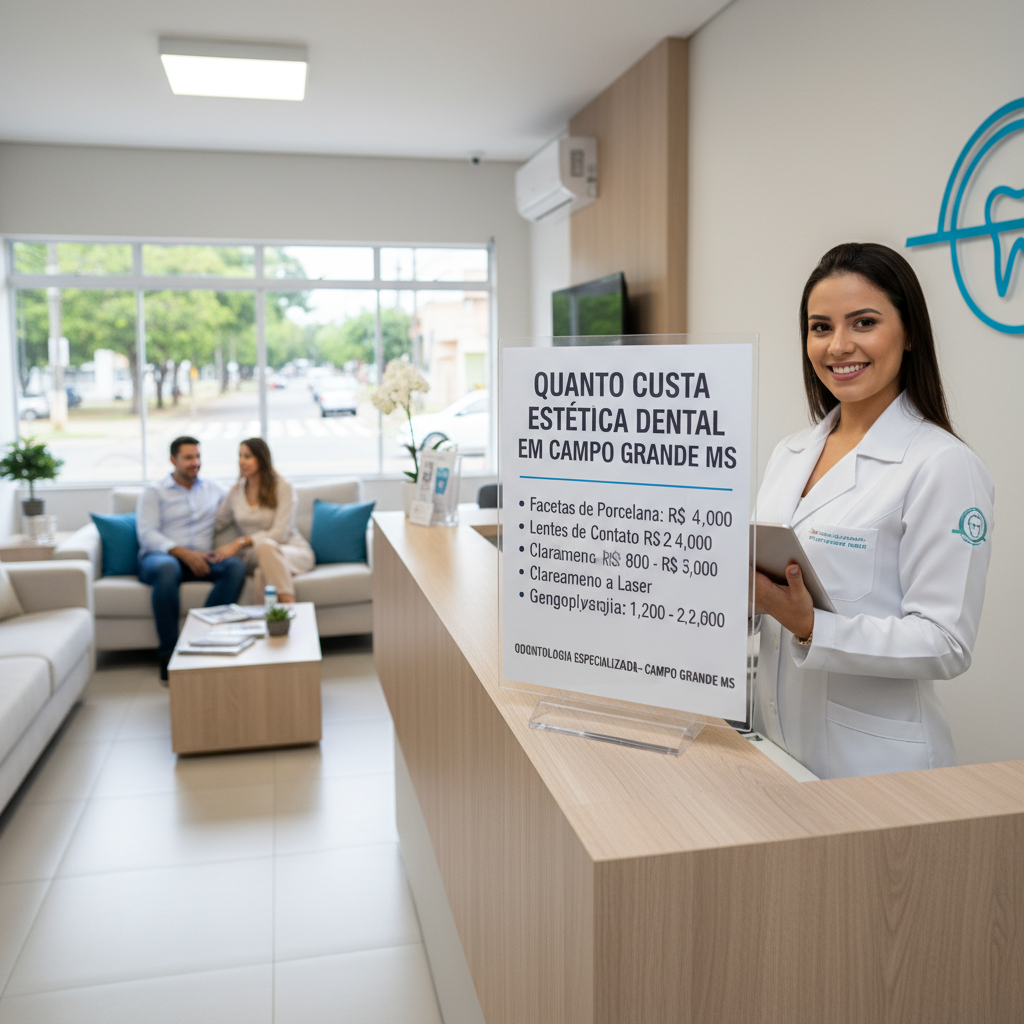 Estética Dental em Campo Grande: Procedimentos e Valores